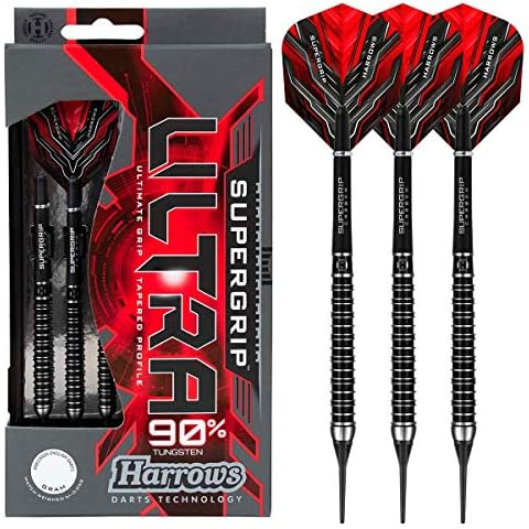 Harrows Supergrip Ultra 90% Softdarts 22 Gramm Cover