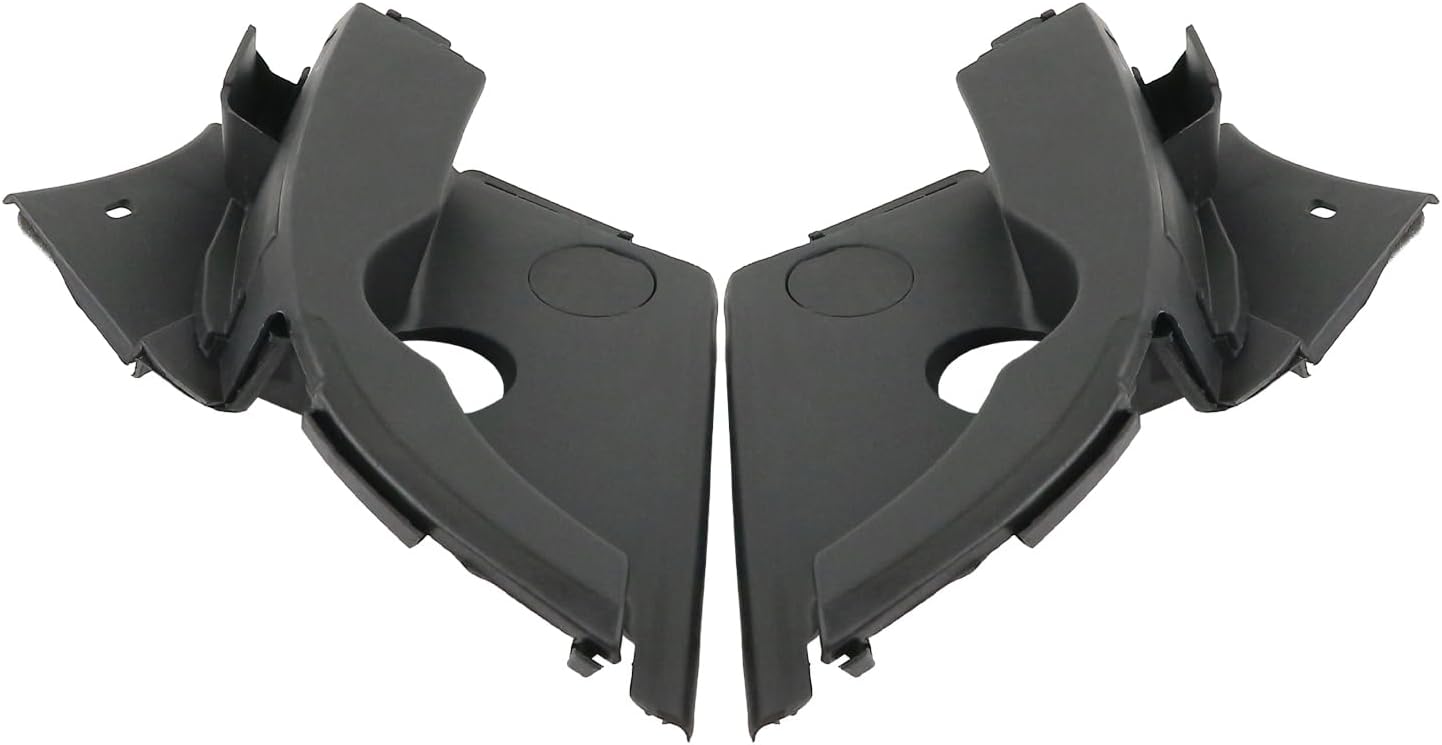 SONAKY Black Pair Front Windshield Wiper Arm Trim Cover Panel Compatible with Honda Civic 2006-2011 74210-SNA-A00