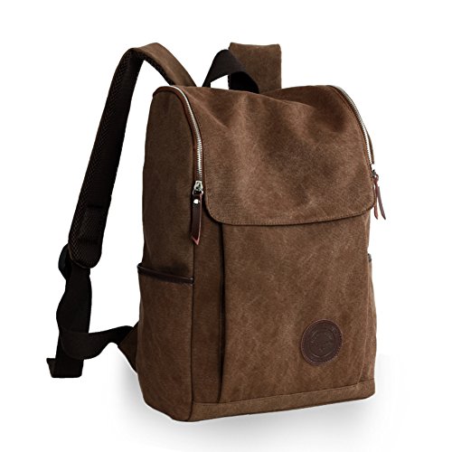 Sac de voyage pour ordinateur portable en toile, idéal pour le travail et les weekends