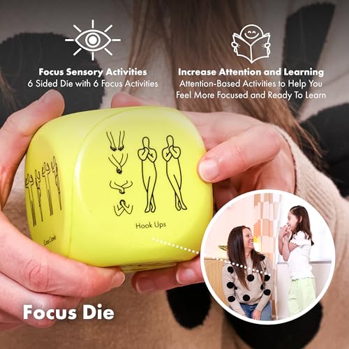 Harkla Sensory Activity Dice – Fun and Effective Brain Breaks for Kids and Adults | Helps with Focus, Calm and Energy | Self Regulation for Kids | Occupational Therapist Approved - Image 7