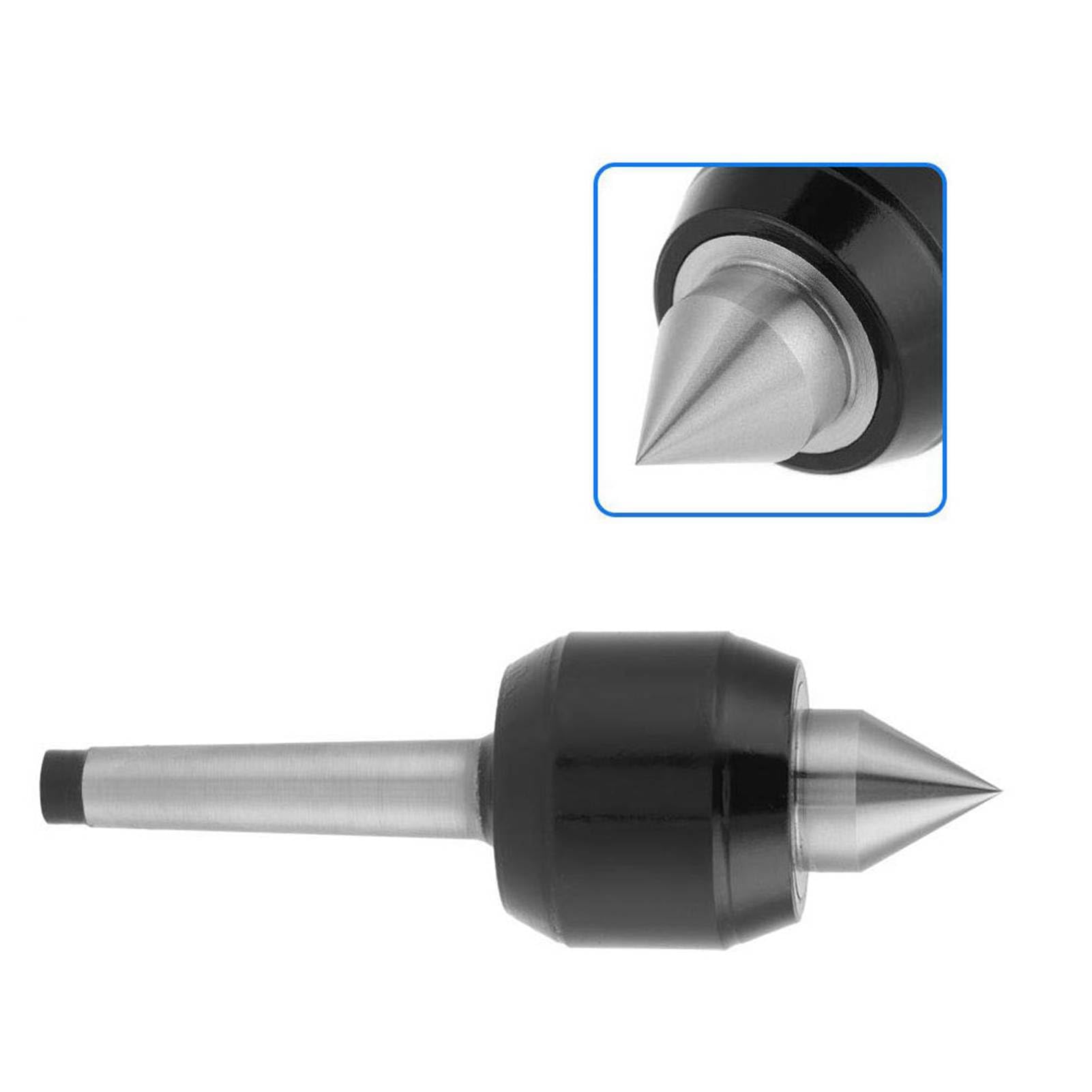 MT1 Live Revolving Center Taper, Live Center for Metal Work Lathe Tool
