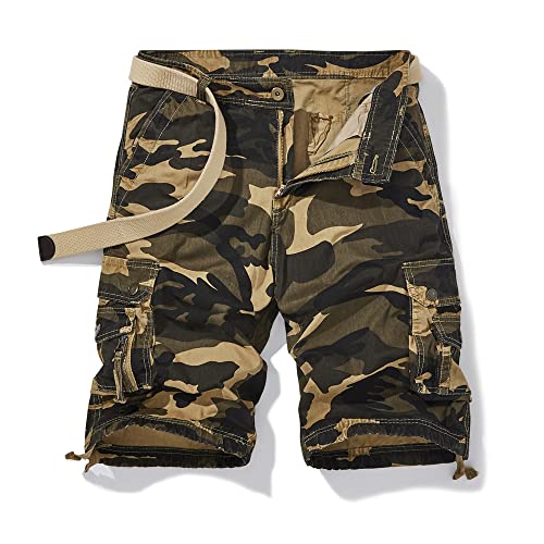 Short jogging hommes GRFIT marron pour vos randonnees et loisirs