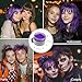 Purple Temporary Hair Color Wax - SOVONCARE Washable Hair Dye for Men & Women, All-Day Hold Disposable Hair Styling Clays for Party, Cosplay & Daily 4.23 oz