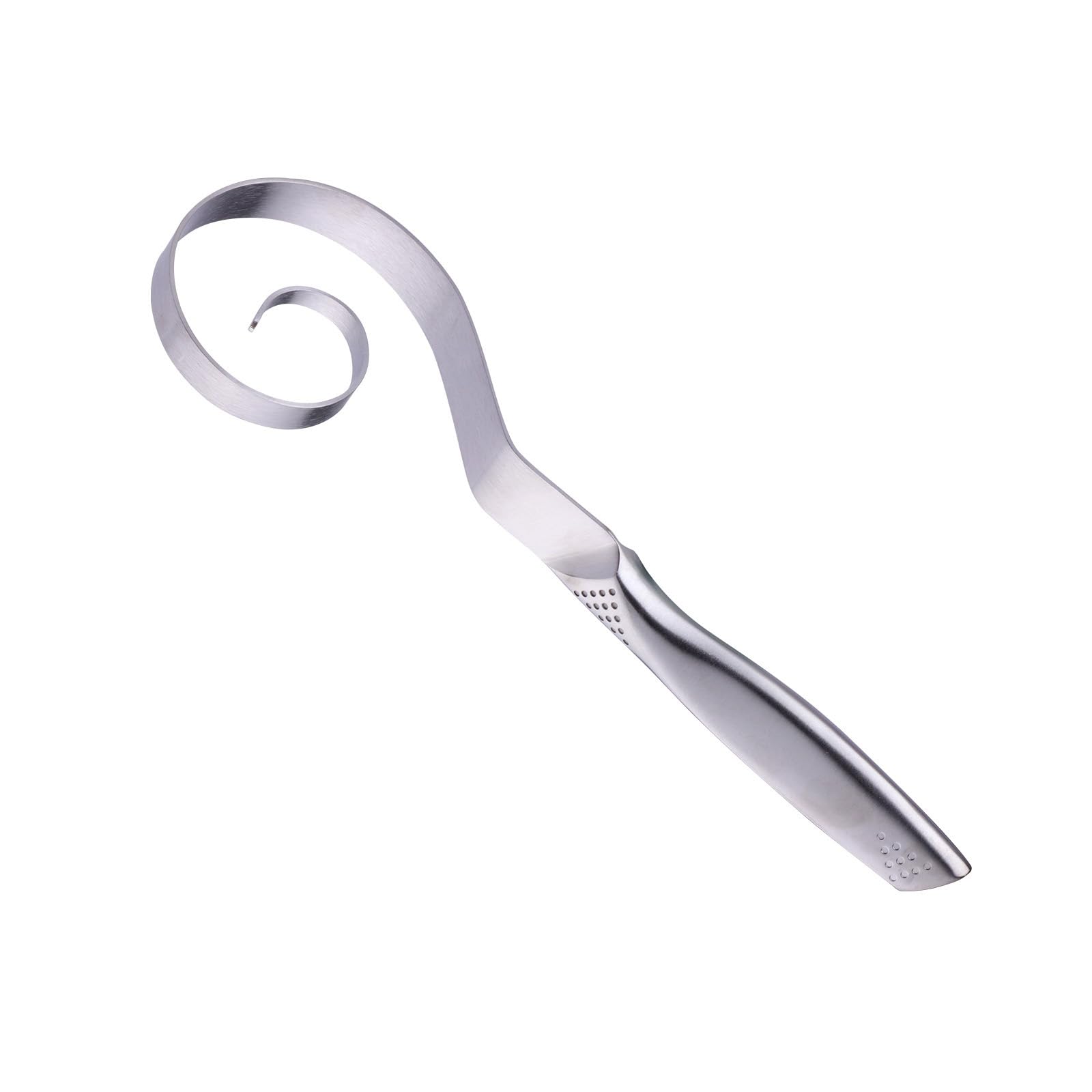 Qisuw Multipurpose Stainless Steel Dough Whisk Mixing Tool for Easy Pizza Sourdough Bread Baking and Pastries Preparation Dough Stirrer