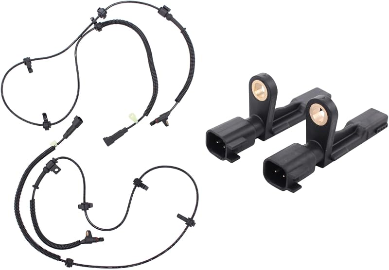 Kit com 4 sensores de velocidade ABS das rodas MOTOKU para Jeep Liberty 2006-2007