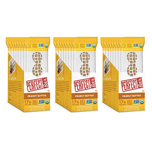 Perfect Bar Original Refrigerated Protein Bar, Peanut Butter, 2.5 Ounce Bar, 8 Count (Pack Of 3) #TOP2