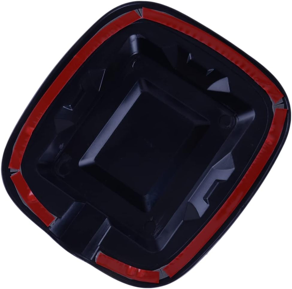 beler Matte Black Exterior Fuel Oil Tank Cover Cap Trim Fit for Toyota FJ Cruiser 2007-2021