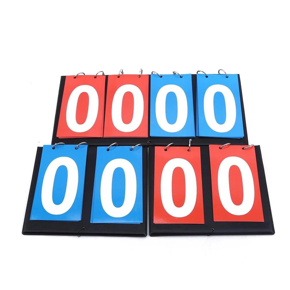 Digitale Flip-Anzeigetafel, tragbar, Flip-Anzeigetafel, 2er- oder 4er-Pack, Mehrfarbig, 7,87 x 6,30 Zoll bis 14,17