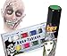 Produktbild KarnevalsTeufel Halloween Schminkset Aquaschminkfarbe mit Zusatz nach Wahl Theaterschminke Spray (Schminkpalette & Spray Grün)