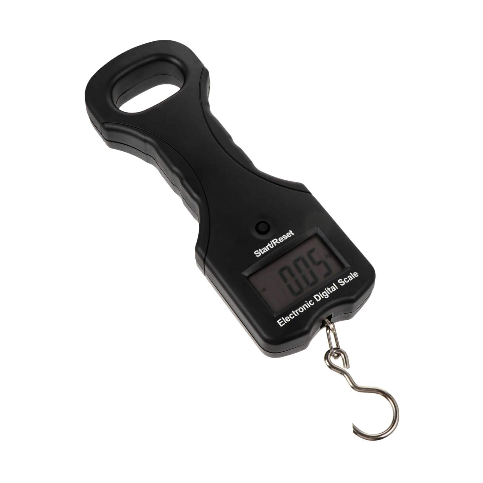 Báscula Portátil de Equipaje Digital 30kg Negra de Plástico