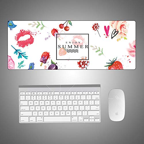 Preisvergleich Produktbild Kreative Verdickung rutschfeste Mauspad große Mauspad Persönlichkeit frische Mauspad A2 900 * 400 * 4mm