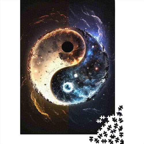 Puzzle de 1000 piezas relajante del Yin Yang para aliviar el estrés y decorar tu hogar