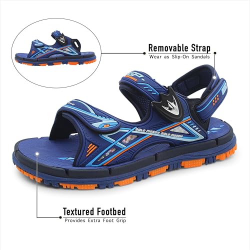 Image of Gold Pigeon Shoes Easy SNAP LOCK Outdoor Water Kids Toddler Sandals for Girls & Boys. Everyday, Vocation, Pool, Summer, Beach Essentials.
