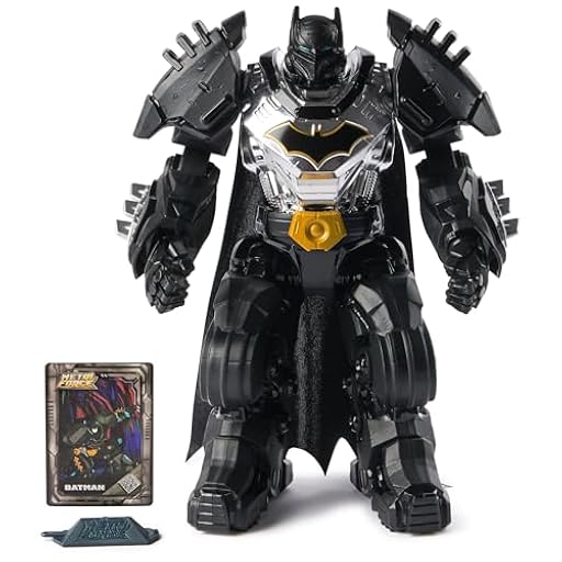DC Comics, Figura de acción de Batman de Metal Force, 12 Pulgadas, Extra Grande, Juguetes coleccionables para niños y niñas a Partir de 4 años | Ya disponible en tu tienda friki favorita! En mundofriki.es! DC Comics, Figura de acción de Batman de Metal Force, 12 Pulgadas, Extra Grande, Juguetes coleccionables para niños y niñas a Partir de 4 años | Ya disponible en tu tienda friki favorita! En mundofriki.es!