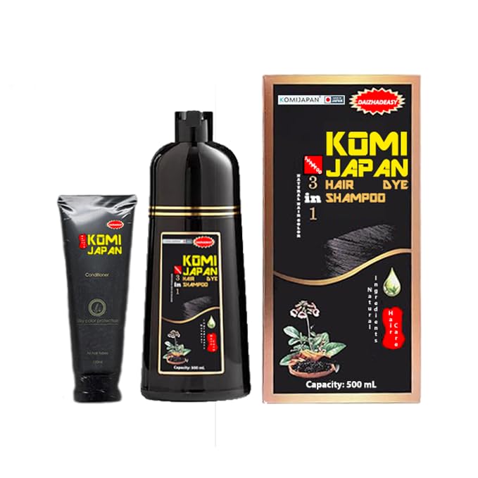 Komi Shampoo Japan 500mL Authentic Japanese Hair Dye Shampoo (6 Colors) (Grape Purple)