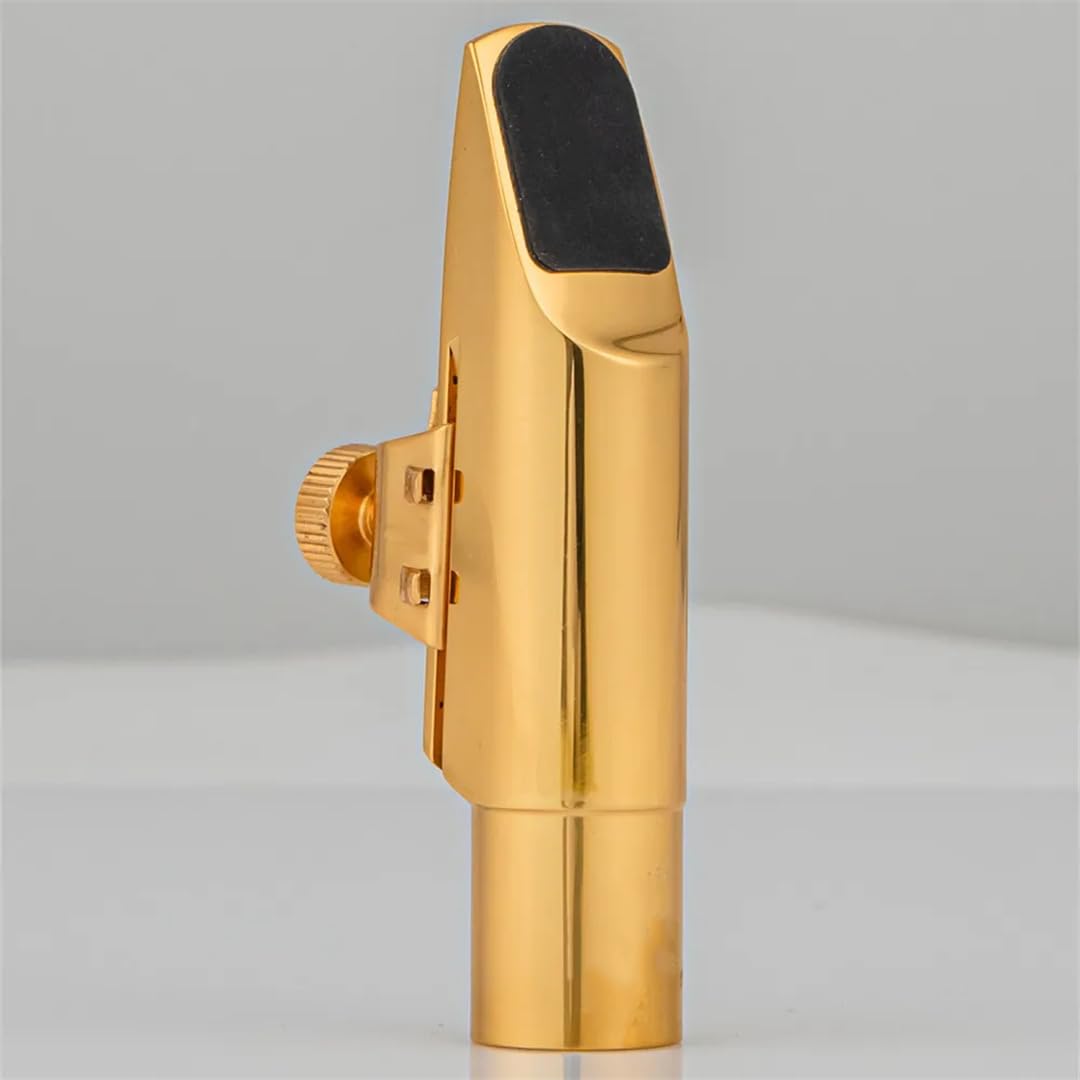 Boquilla para saxofón alto soprano tenor para accesorios de saxofón Tenor dorado 5
