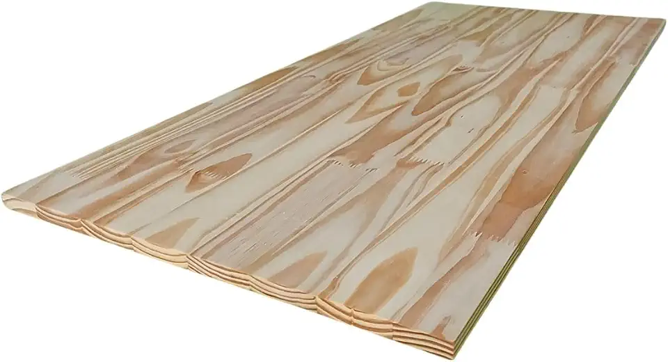 Tampo de Mesa Madeira Maciça Natural Pinus Para Mesa e Bancada 100x50 (NATURAL)