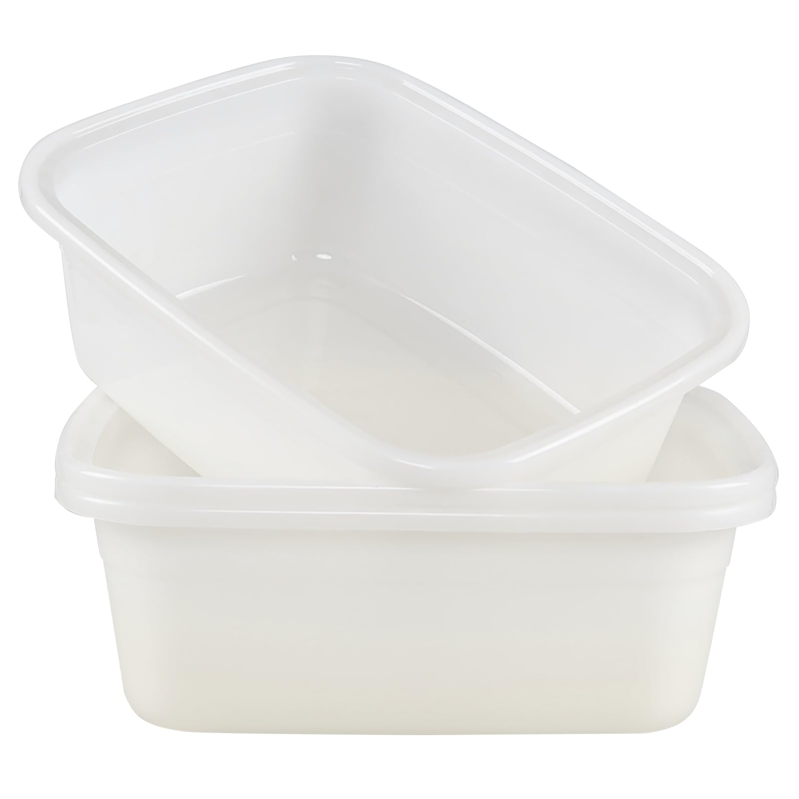 Cand 16 Quart Wash Basin Dish Pan, 3 Pack Kitchen Sink Dish Tubs