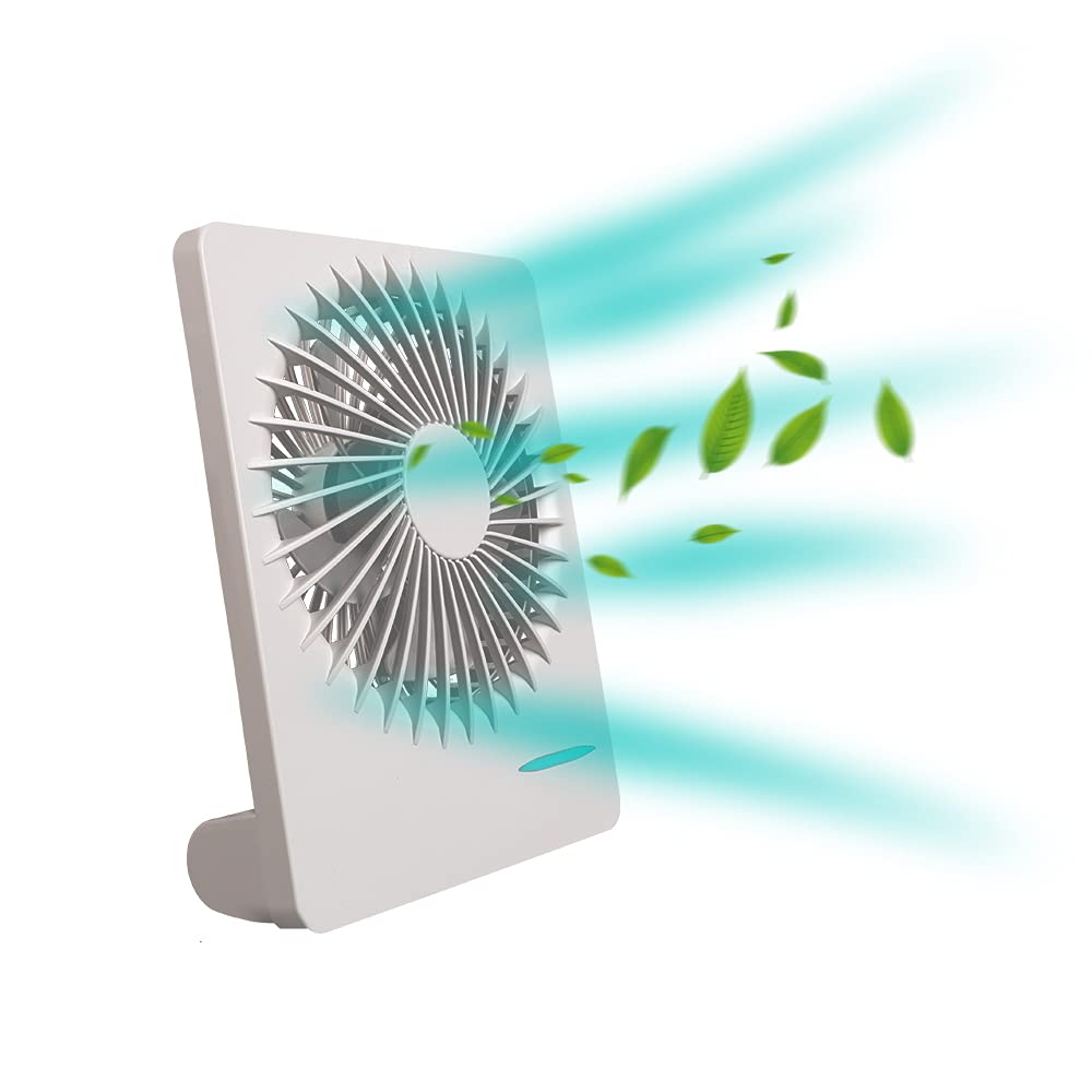 BIGTREEDesk Mini Fan,Ultra Quiet Small Portable Fan 3 Speed Adjustable Strong Wind USB Fan For Office Bedroom Home Desktop Camping