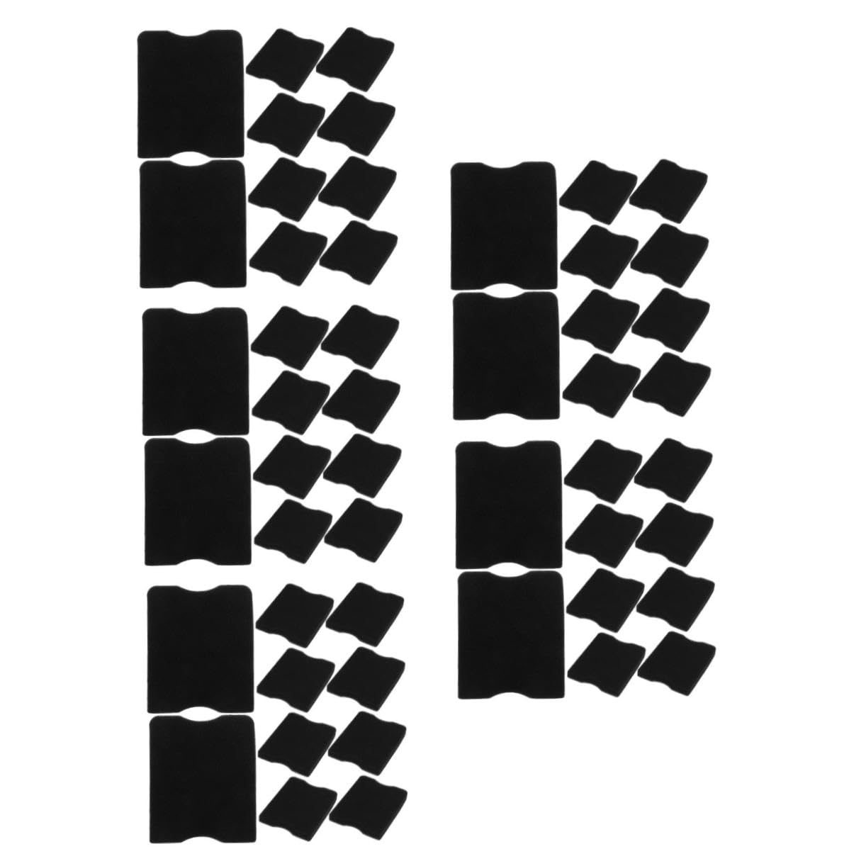 UKCOCO 5 Series 5 Juegos De Filtros para Cortacésped Sopladores Aire Acondicionado Exterior Filtro De Aire para Cortacésped Enfriador Filtro De Aire Kit De Esponja De 10 Piezas x 5