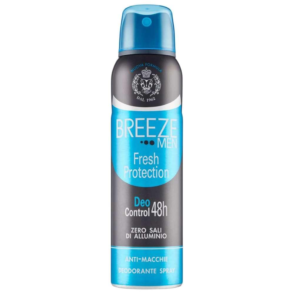 12 x BREEZE Deospray Men Fresh Protection 150 ml