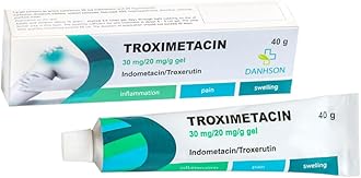 Troximetacin Pain Relief Gel | Topical for Relief of Joint Pain & Soreness and Swelling from Bruises | Muscle Pain Relief Gel | Ointment for Acute & Shooting Muscle Pain-40gm