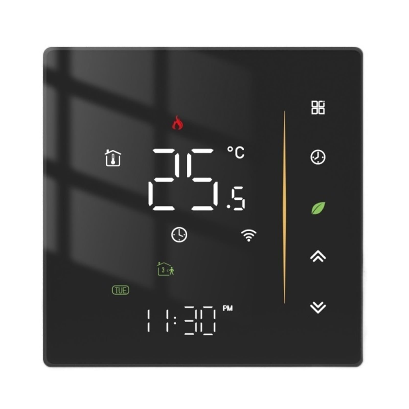 Termostat Pokojowy Regulator Temperatury Wody/Elektrycznego Ogrzewania Podłogowego Kocioł Gazowy Wilgotność Pracy OszczęDza Energię I Koszty Ogrzewania(Water gas boiler BK)