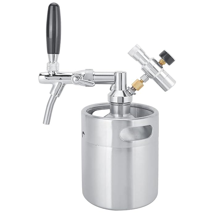 Buy Pressurized Growler Tap System, Mini Keg Growler With Faucet with 2