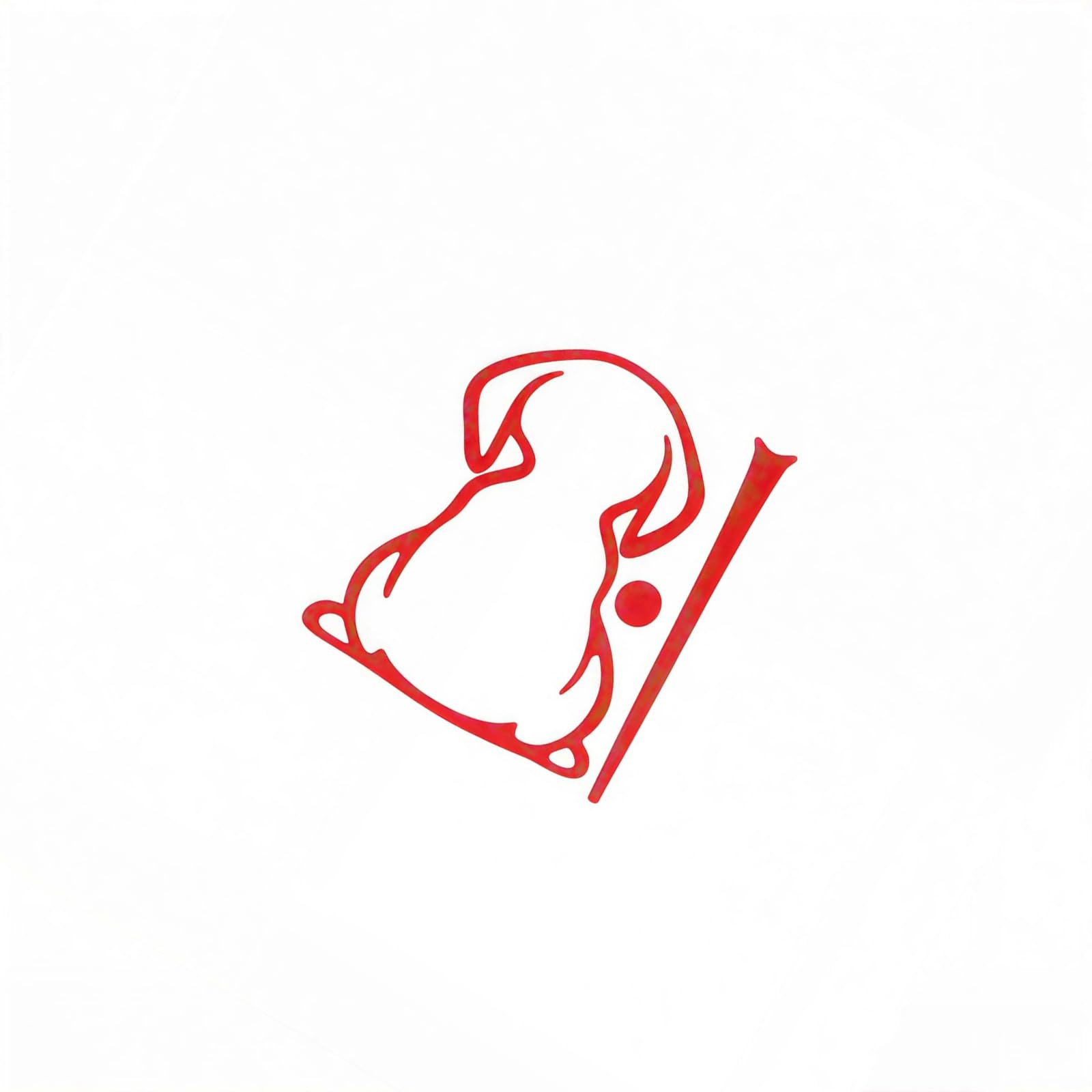 Easy to Apply and Remove Waterproof PVC Car Decal for Rear Windshield Wiper Area Without Residues Universally Funny Moving Tail Car Sticker Window Wiper Decals Rear Windshield