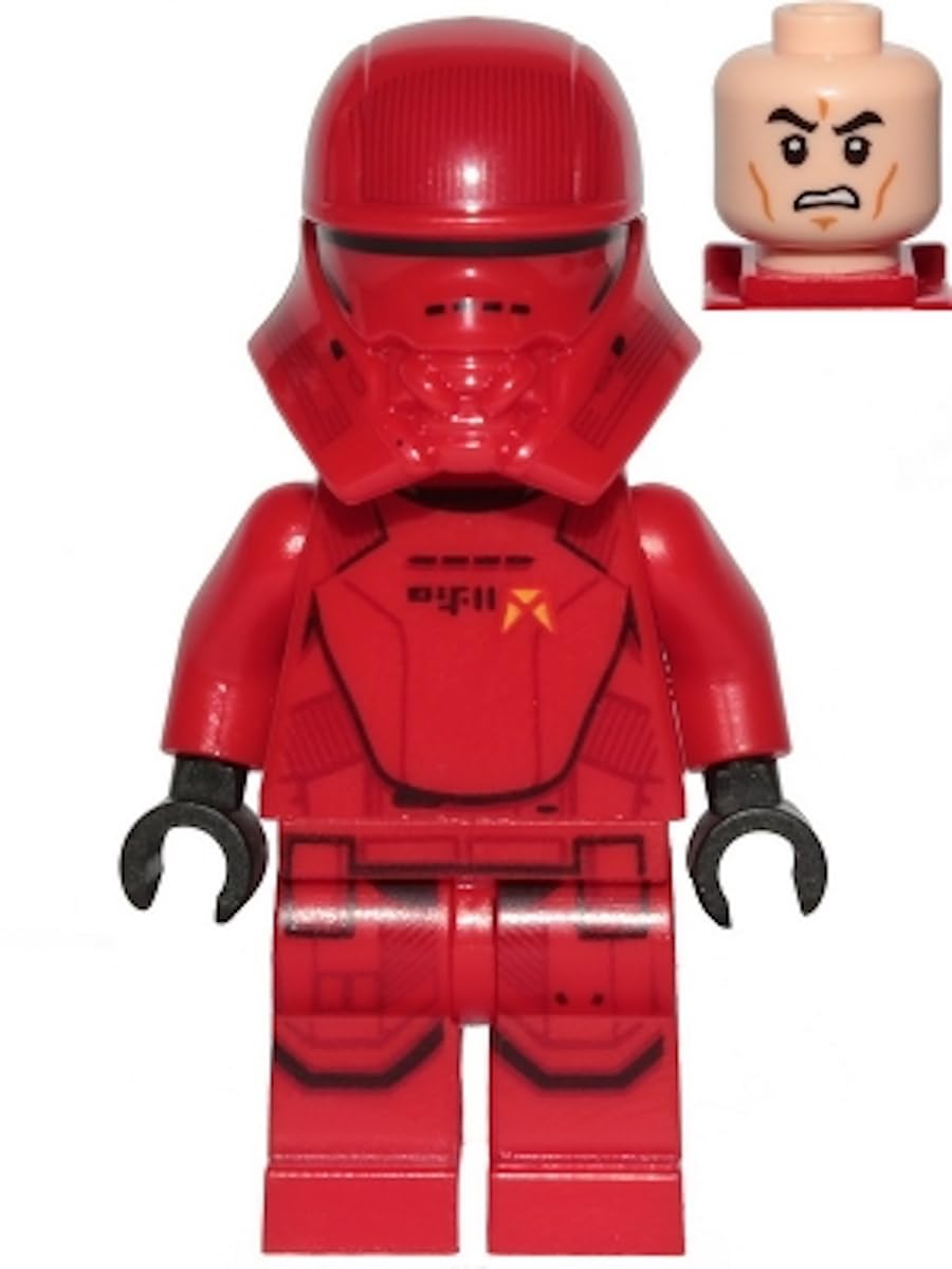 LEGO Sith Jet Trooper minifigure from set 75266, Red