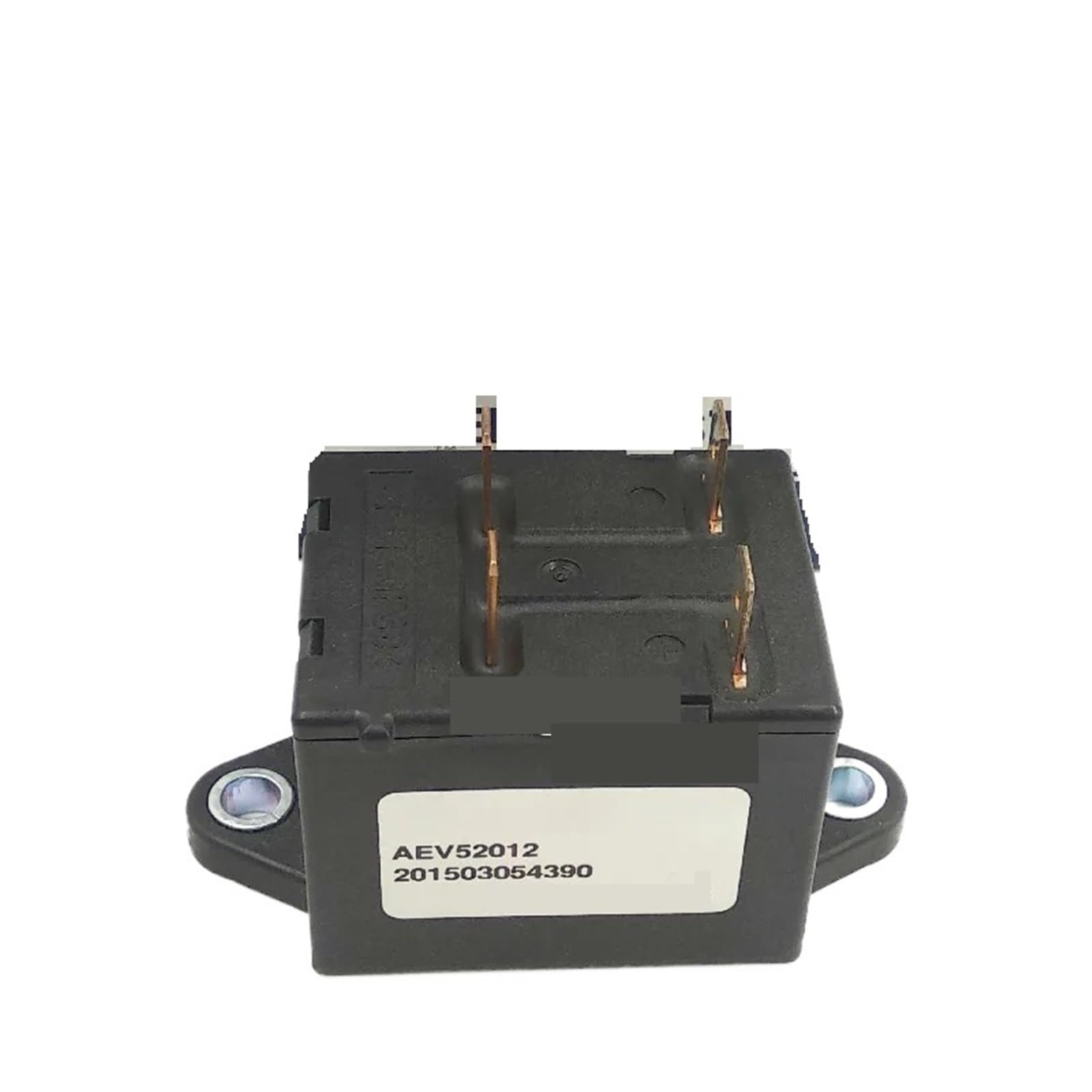 1 relé AEV52012 de 12 V y 4 pines.