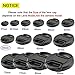55mm Lens Cap Cover for AF-P NIKKOR 18-55mm f/3.5-5.6G VR Lens【Not for AF-S 18-55mm】 for Nikon D7200 D5600 D5500 D5300 D3500 D3400 D3300,ULBTER Lens Cap & Lens Cover Keeper-2 Pack