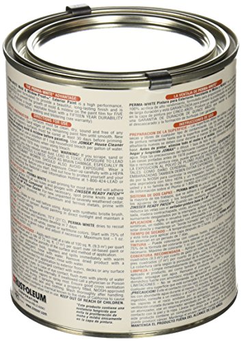 Rust-Oleum Zinsser 1-Qt. PermaWhite Exterior Semi-Gloss (3134)