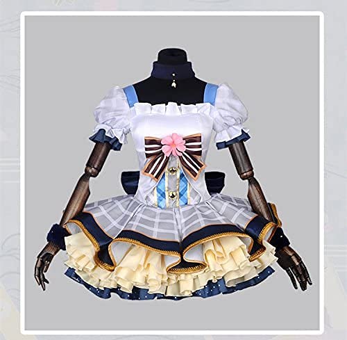 フラワーブーケ編 覚醒後 南ことり コスプレ衣装 Amazon.co.jp: 【即納】コスプレ衣装+靴下+髪飾り+花束 ラブ
