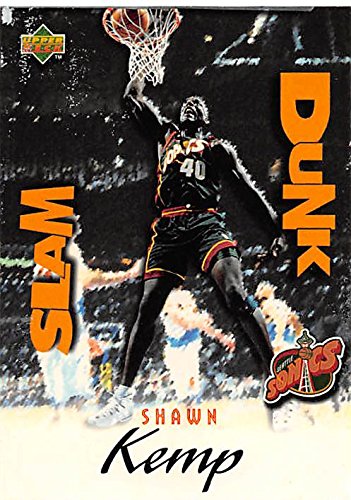 Amazon.com: Shawn Kemp Basketball Card (Seattle Supersonics) 1997