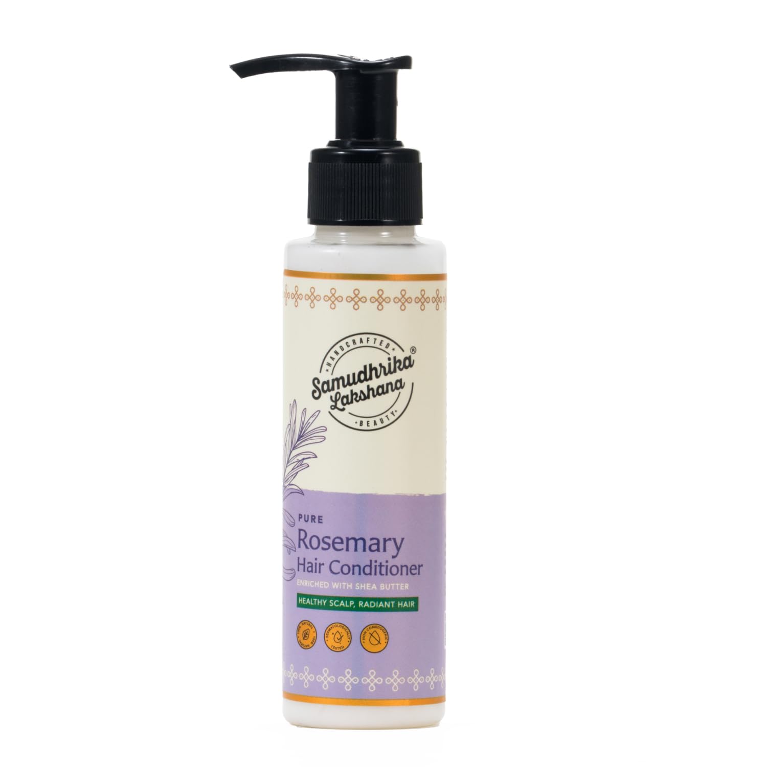 Pure Herbal Rosemary Conditioner | Made with Rosemary Essential Oil & Jojoba Oil | For Smooth Hair, UV Protection & Frizz Control | Suitable for All Hair Types, 100ml-picture-16