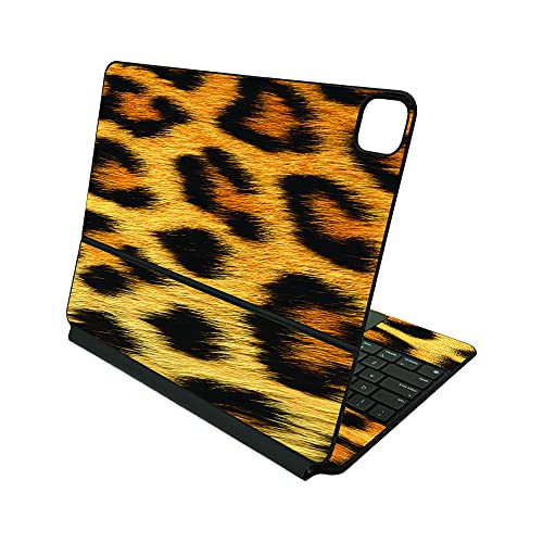 MightySkins Skin Compatible with Apple Magic Keyboard for iPad Pro 12.9" (3rd-6th Generation) - Cheetah | Protective, Durable, and Unique Vinyl Decal wrap Cover | Easy to Apply | Made in The USA by MIGHTY SKINS - Used condition - US$9.64