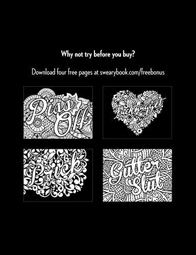 Release Your Anger: Midnight Edition: An Adult Coloring Book With 40 Swear Words To Color And Relax