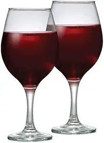 Ruvolo, Jogo de Taça de Vinho One, Taça de Vidro 2 pcs, 600ml