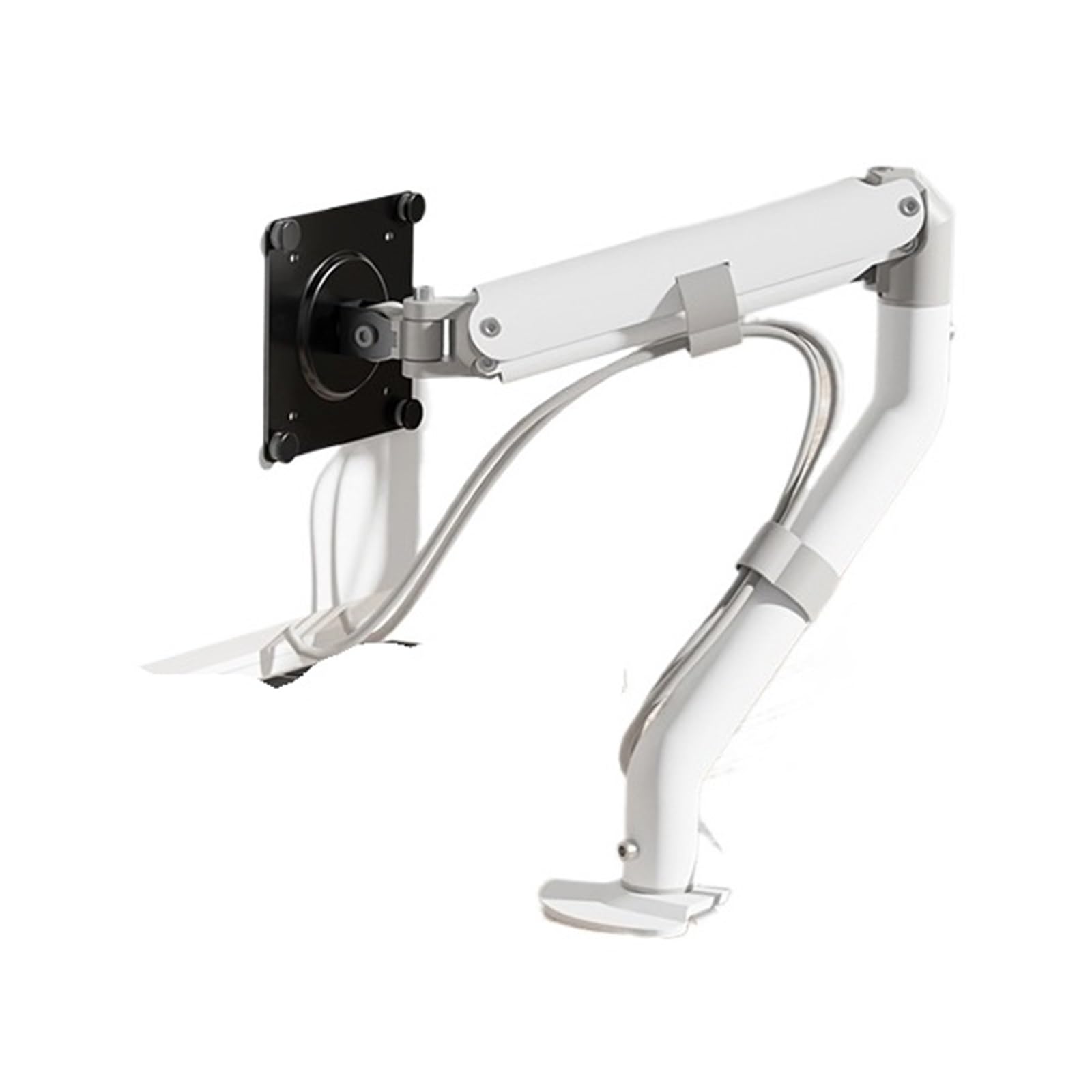 Ikpgbzxm One Color Liftable Display Screen Robotic Arm, 17 To 32 Inch Telescopic Monitor Bracket(Whitesinglearmm7)