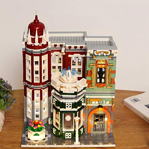 n.g. Wohnkultur Architektur Bausteine Modell 3050+Pcs Antique Collection MOC City House Street View Stadthaus… – Bild 7