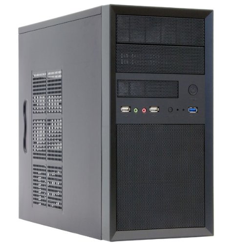 Chieftec iArena Mini ATX - Caja para CPU, Color Negro
