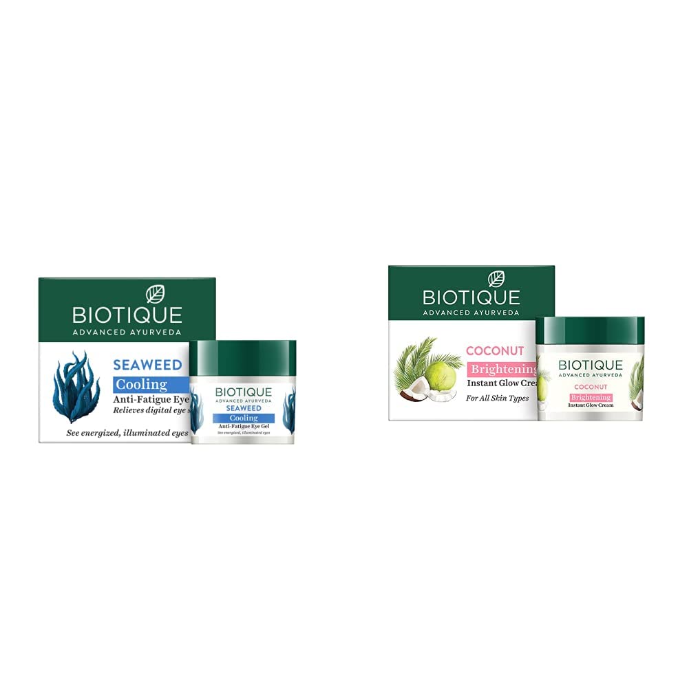 Biotique Bio Seaweed Revitalizing Anti Fatigue Eye Gel, 15g & Biotique