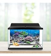 Zerodis Fish Tank Decoration Poster, PVC Adhesive Aquarium Background Picture Corals Backdrop Dec...