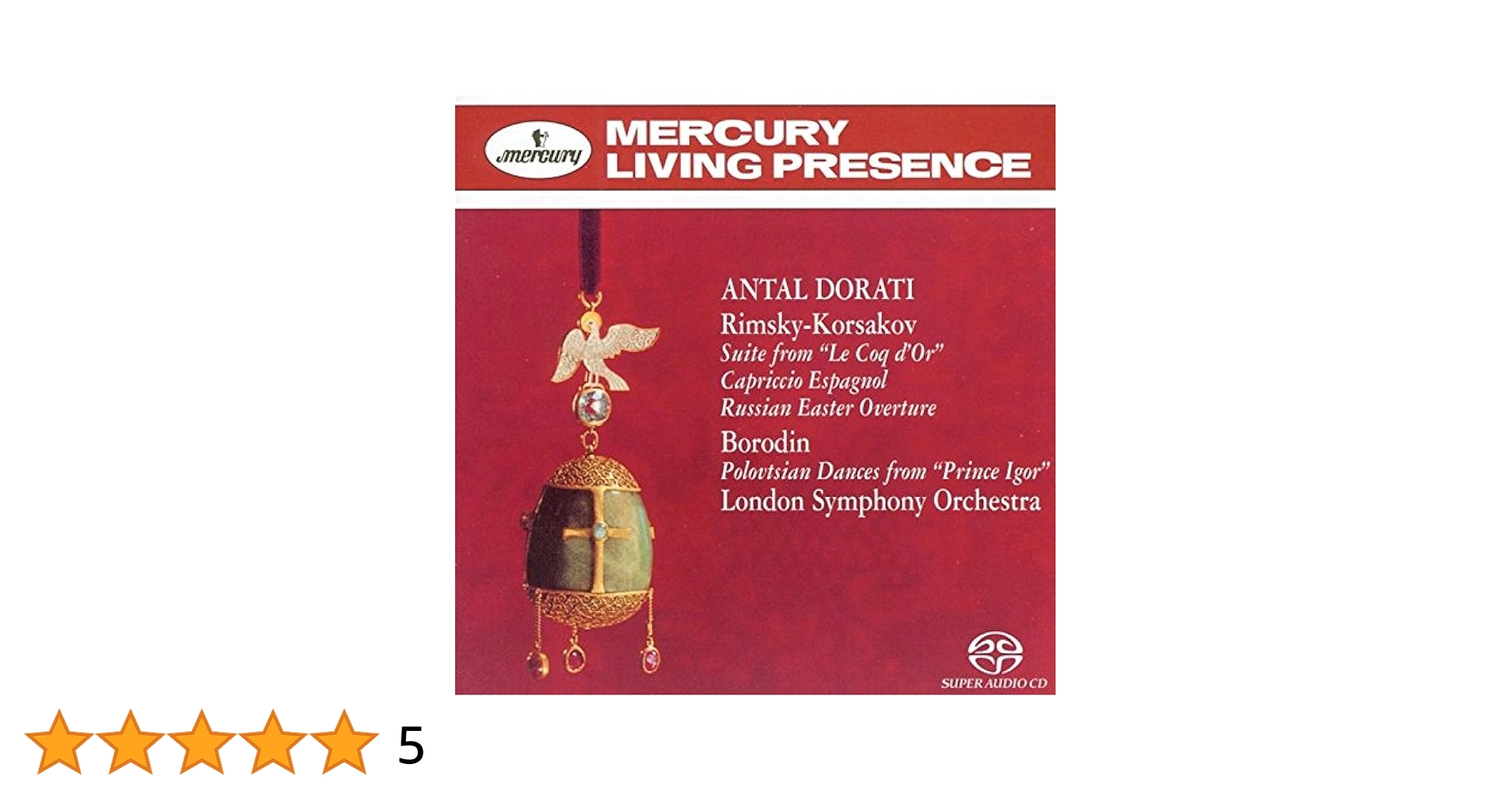Rimsky-Korsakov, Nikolai, Borodin, Alexander, Antal Dorati