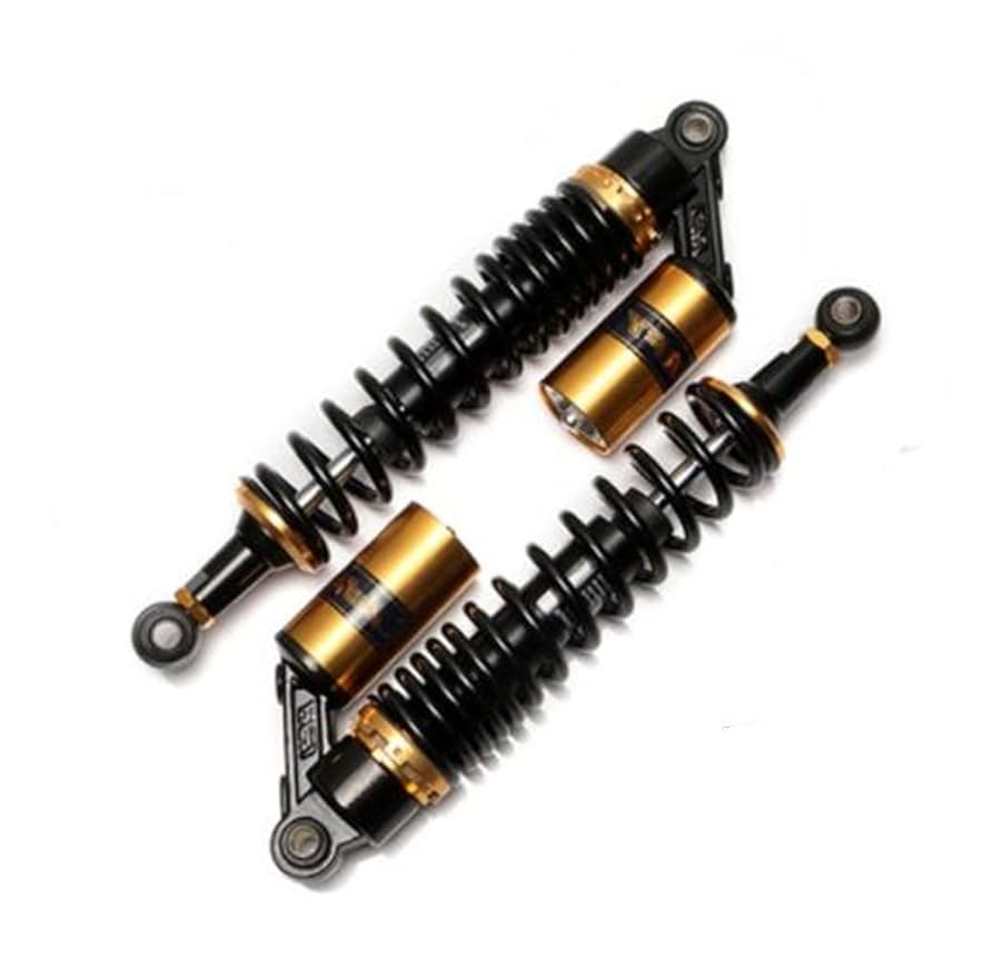 Hegeiisy 380mm 8mmショックアブソーバーリアサスペンション汎用品 Amazon | Hegeiisy ユニバーサルATVクワッドダート用380mm 8mm