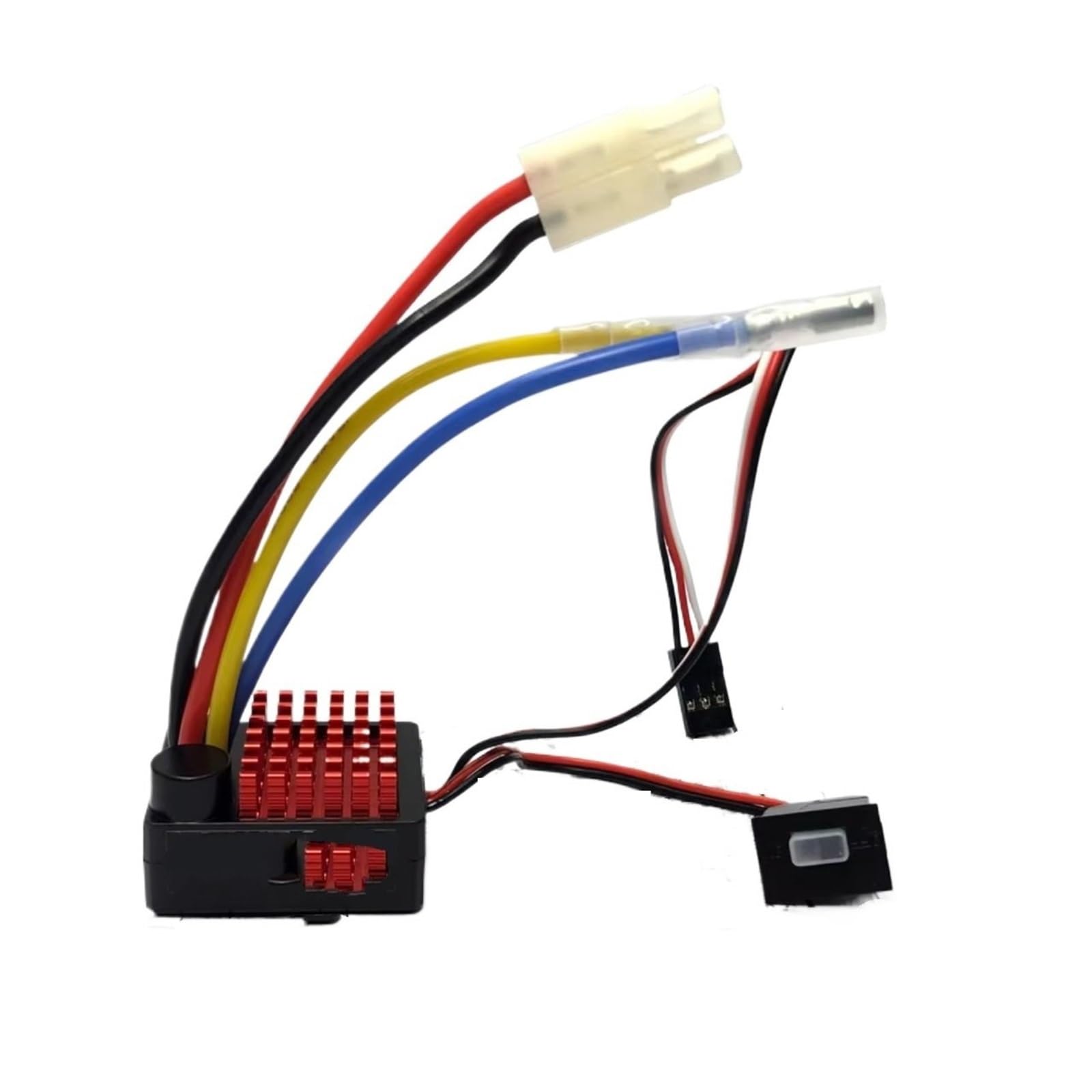 Esc Cingolata Rc Per Traxxas Per TRX4 Per TRX6 D90 Per Redcat 1/10 60A Brushed ESC Regolatore Di Velocità Elettrico 6V/3A BEC RC Auto Crawler Camion