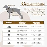 rabbitgoo Hundegeschirr Grosse Hunde Anti Zug mit Griff, L, Schwarz