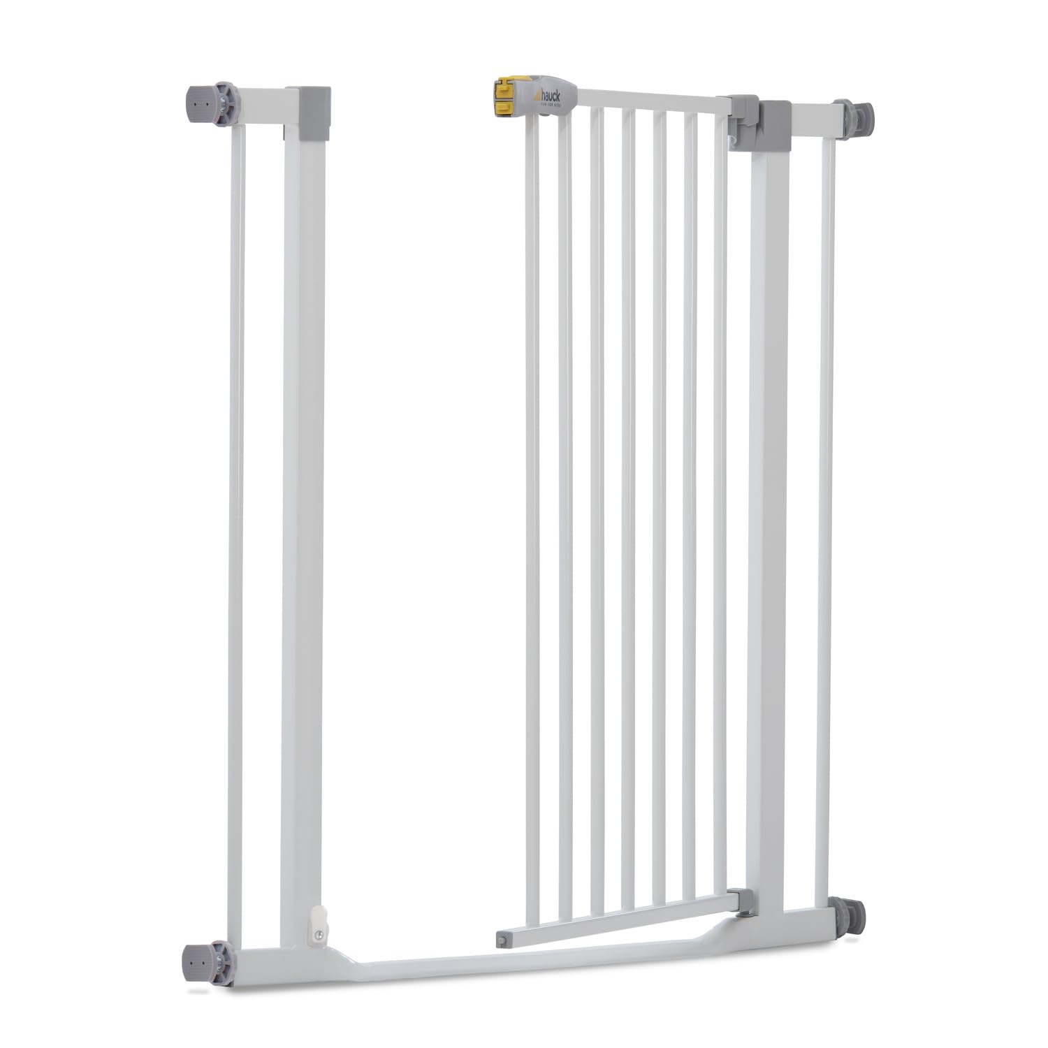 Hauck 597422 Bramka Zabezpieczająca do Drzwi o Płaskim Progu, Biały, 75-80 cm