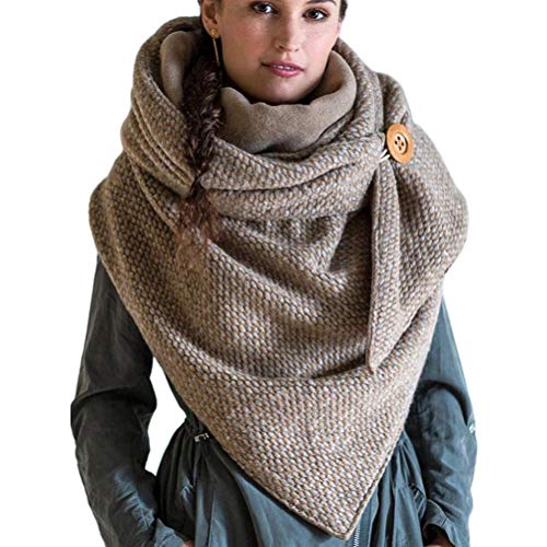 ZYZYGXQ Bufanda para Mujer, Bufanda Vintage, Bufanda Suave y cálida de Invierno,...
